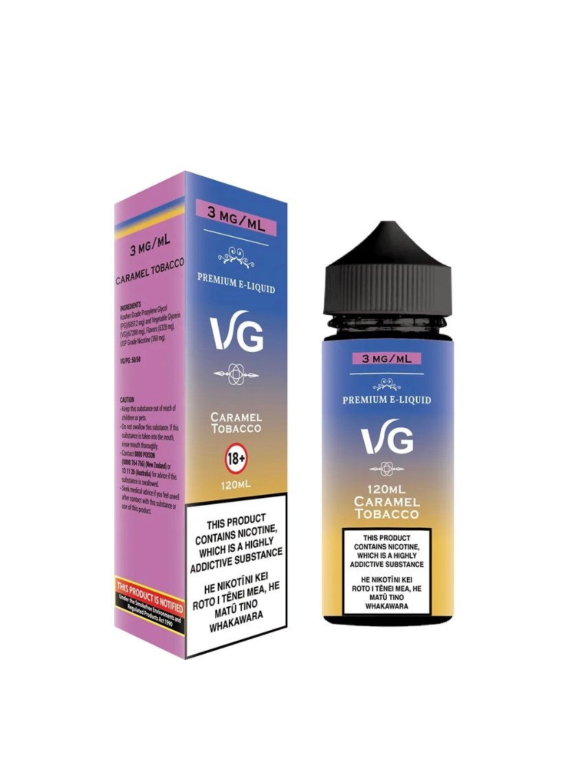 Caramel Caramel Tobacco E-Liquid