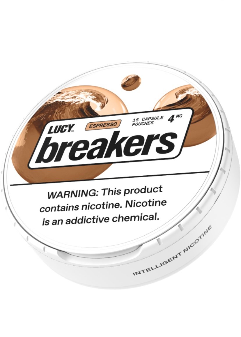 Nicotine Lucy Breakers Capsule Nicotine Pouches - Espresso