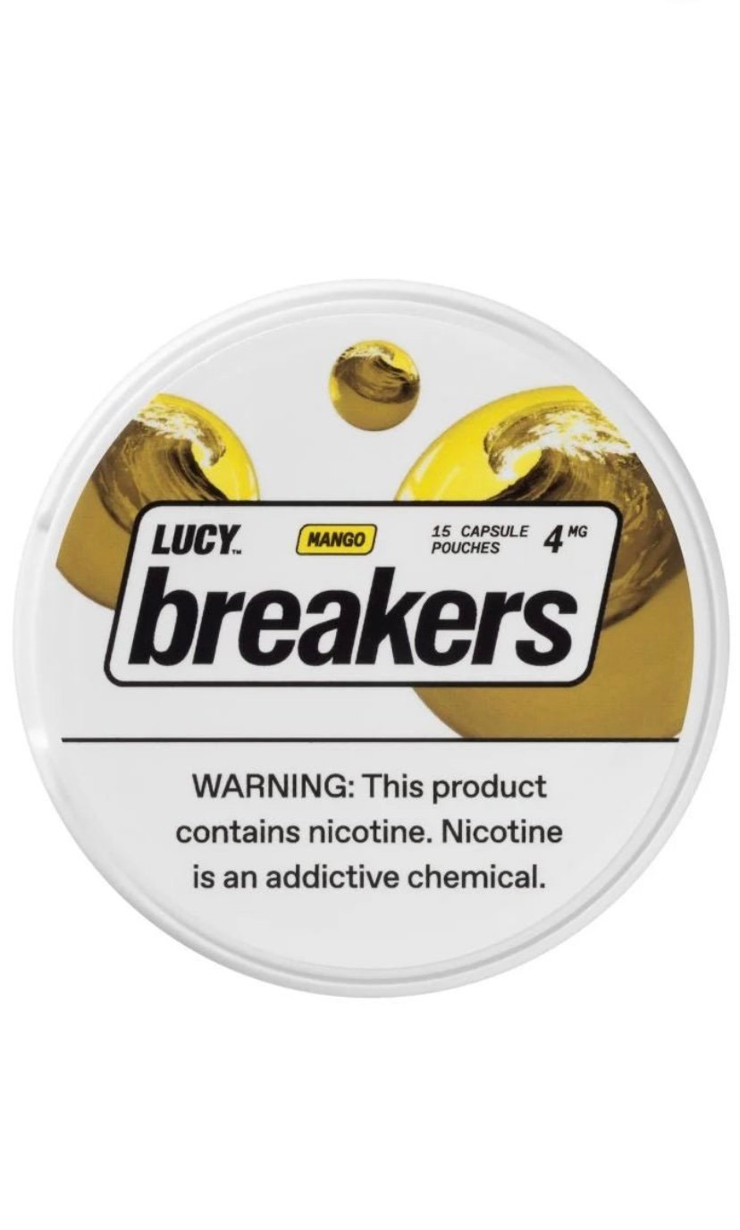 Nicotine Lucy Breakers Capsule Nicotine Pouches - Mango