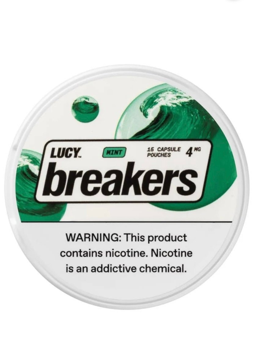 Nicotine Lucy Breakers Capsule Nicotine Pouches - Mint