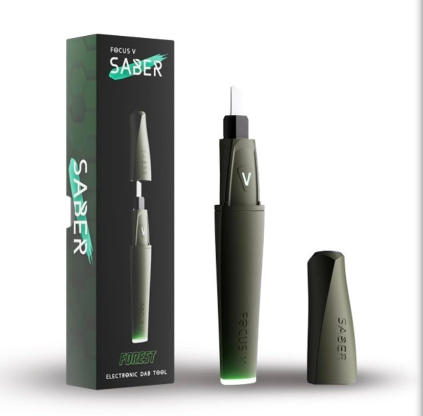 Saber Saber Hot Knife: Focus V Saber Electric Dab Tool - Forest Green
