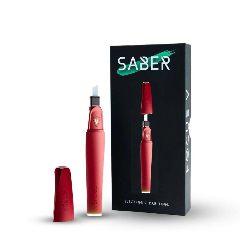 Focus Focus V Saber: Smart Electric Dab Tool - Bordeaux