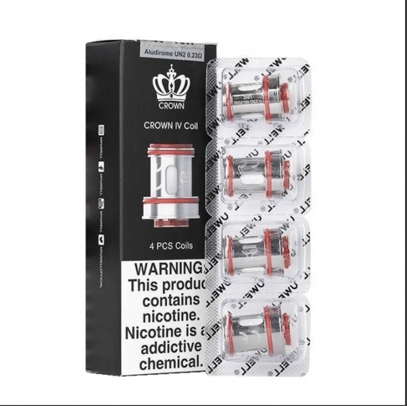 Uwell Uwell Crown IV 0.23ohm Coil - 4 Pack