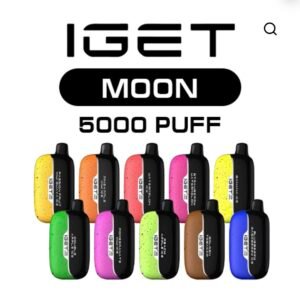 Vape Link IGET MOON – 5000 PUFFS – 10 PACK