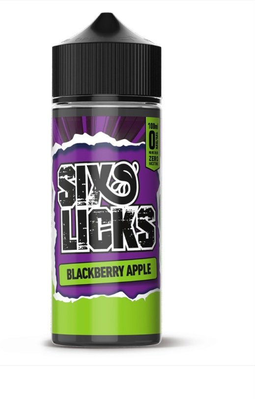 SIX SIX LICKS BLACKBERRY APPLE (LIQUID GOLD) E-LIQUID