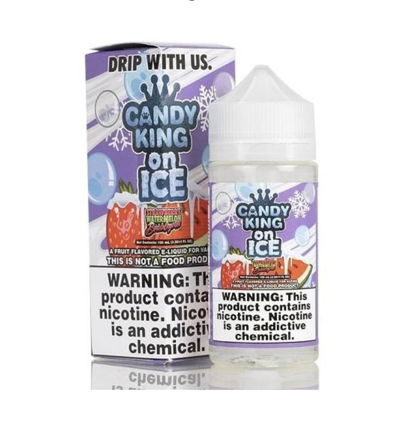 Candy Candy King - Strawberry Watermelon Bubblegum on Ice