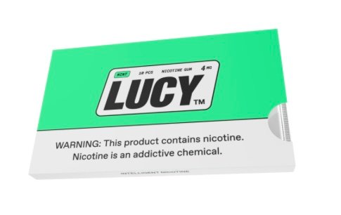 Nicotine Lucy Mint 4MG Gum