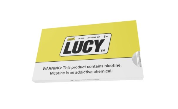 Nicotine Lucy Mango 6MG Gum