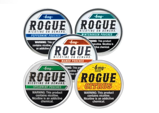 Nicotine Rogue 6MG Mixed Pack