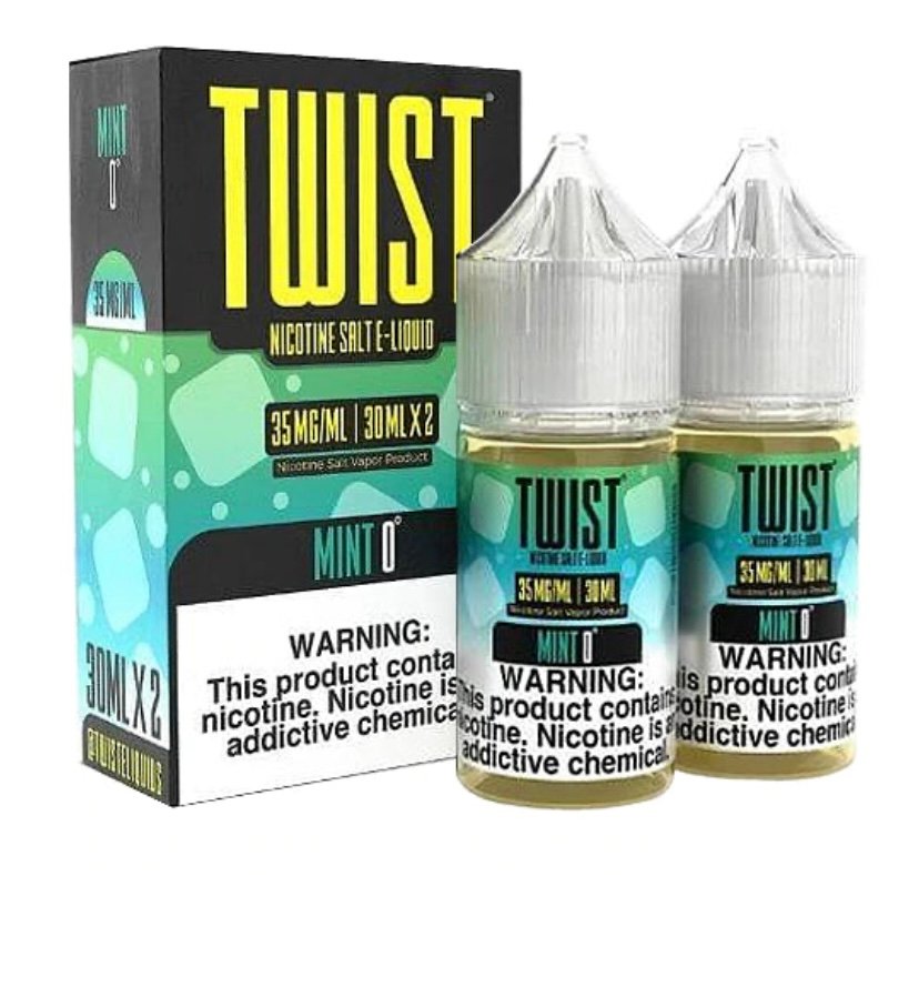 Twist Twist E-Liquid - Mint 0° (Arctic Cool Mint) 60ml