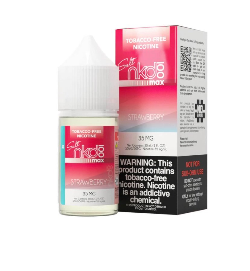 Naked Naked 100 Max salt - Strawberry Ice (30ml)