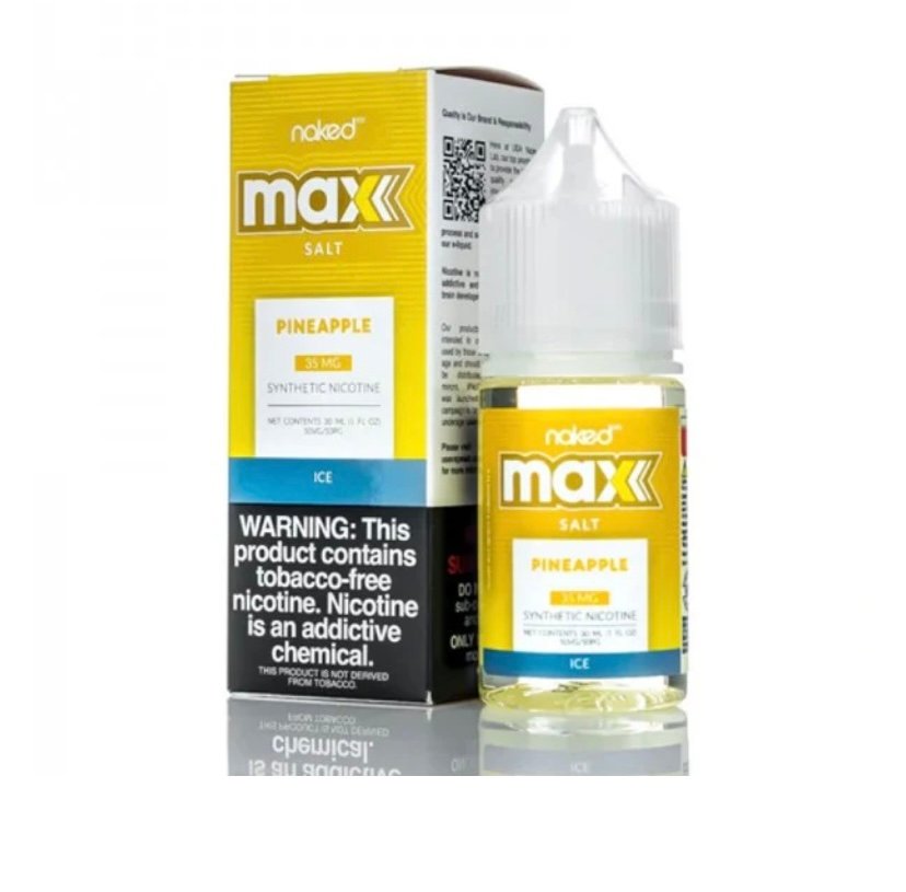 Naked Naked 100 Max Salt - Pineapple Ice (30ml)