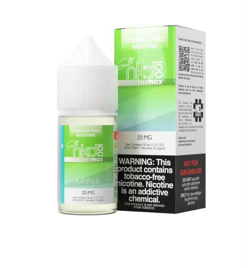 Naked Naked 100 Max Salt - Apple Ice (30ml)