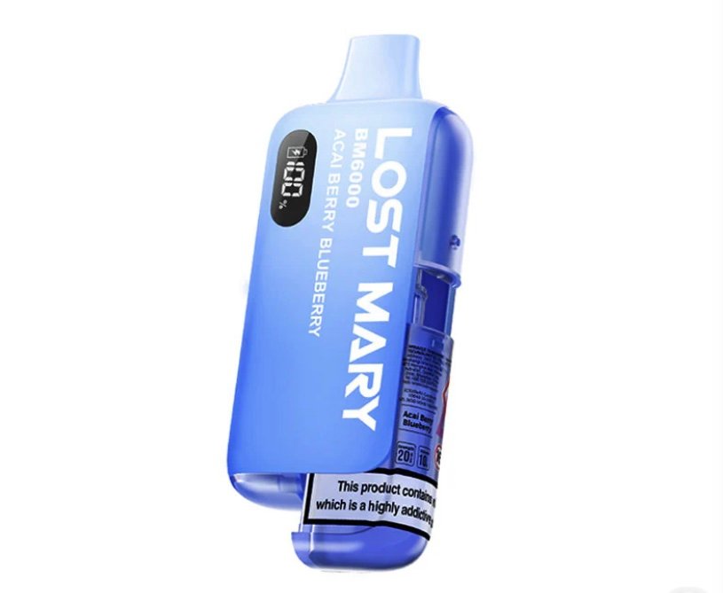 Lost Lost Mary BM6000 Acai Berry Blueberry Disposable Vape - 20mg