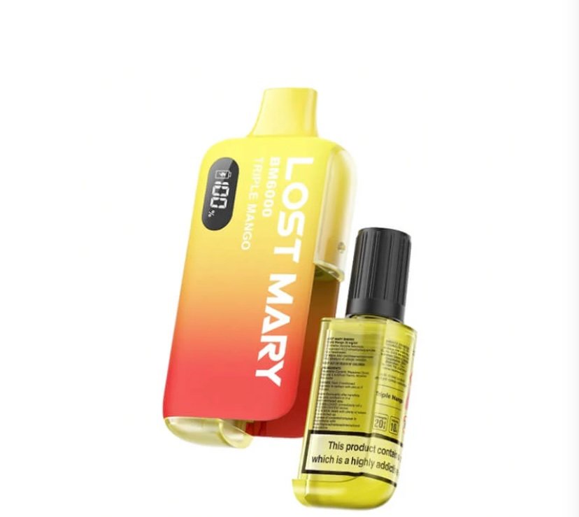 Lost Lost Mary BM6000 Triple Mango Disposable Vape - 20mg