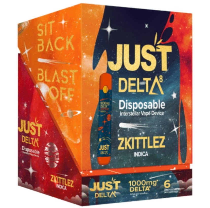 Vape Link Delta 8 Disposables 6 Pack Zkittlez