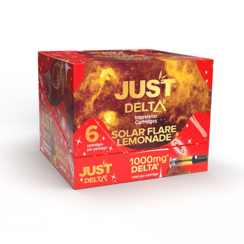 Vape Link Delta 8 Cartridges 6 Pack Solar Flare Lemonade
