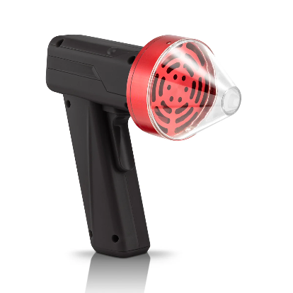 The The Auto9 - Fully Automatic Grinder *Black Red*