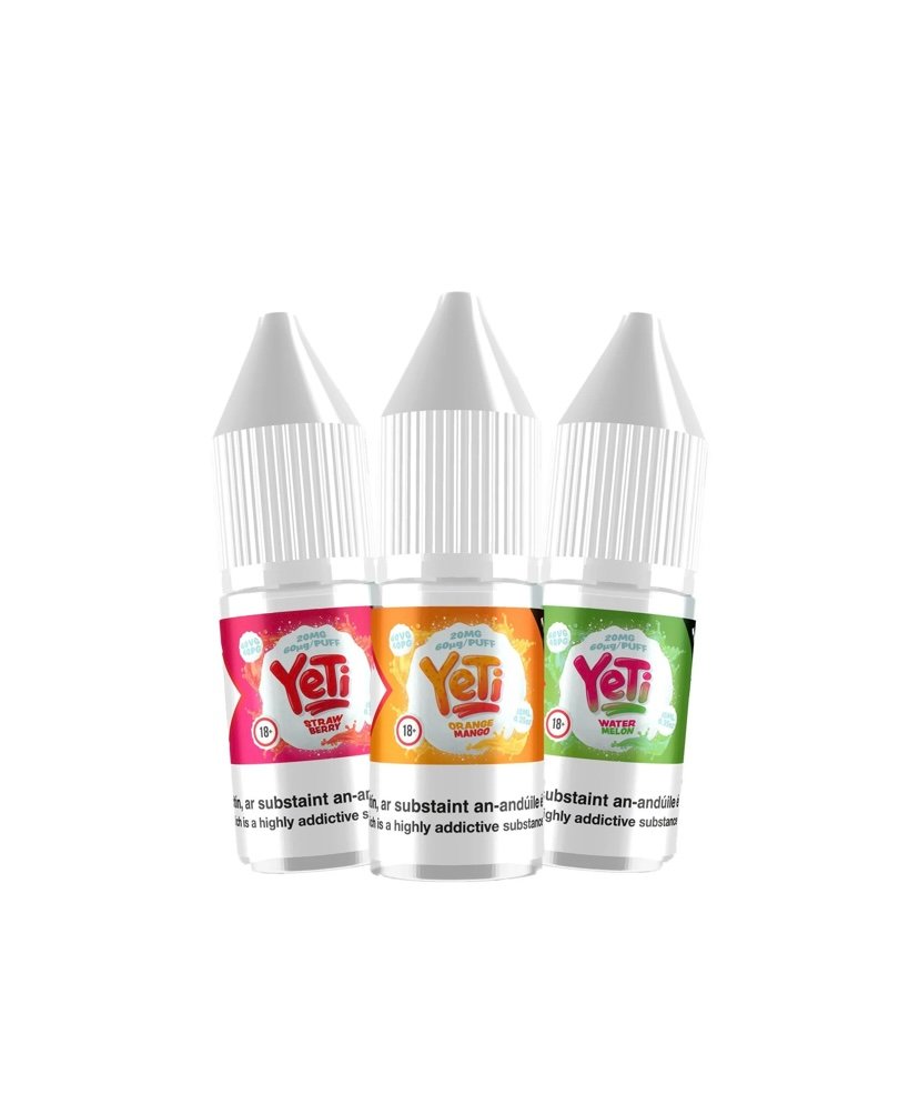 YETI YETI NICOTINE SALT E-LIQUID