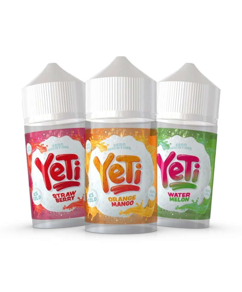 YETI YETI 50ML SHORT FILL E-LIQUID