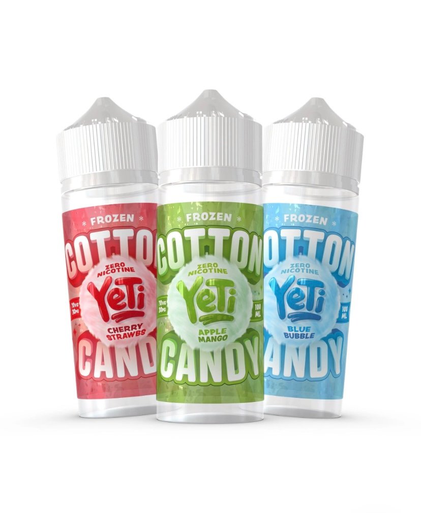YETI YETI COTTON CANDY SHORT FILL E-LIQUID