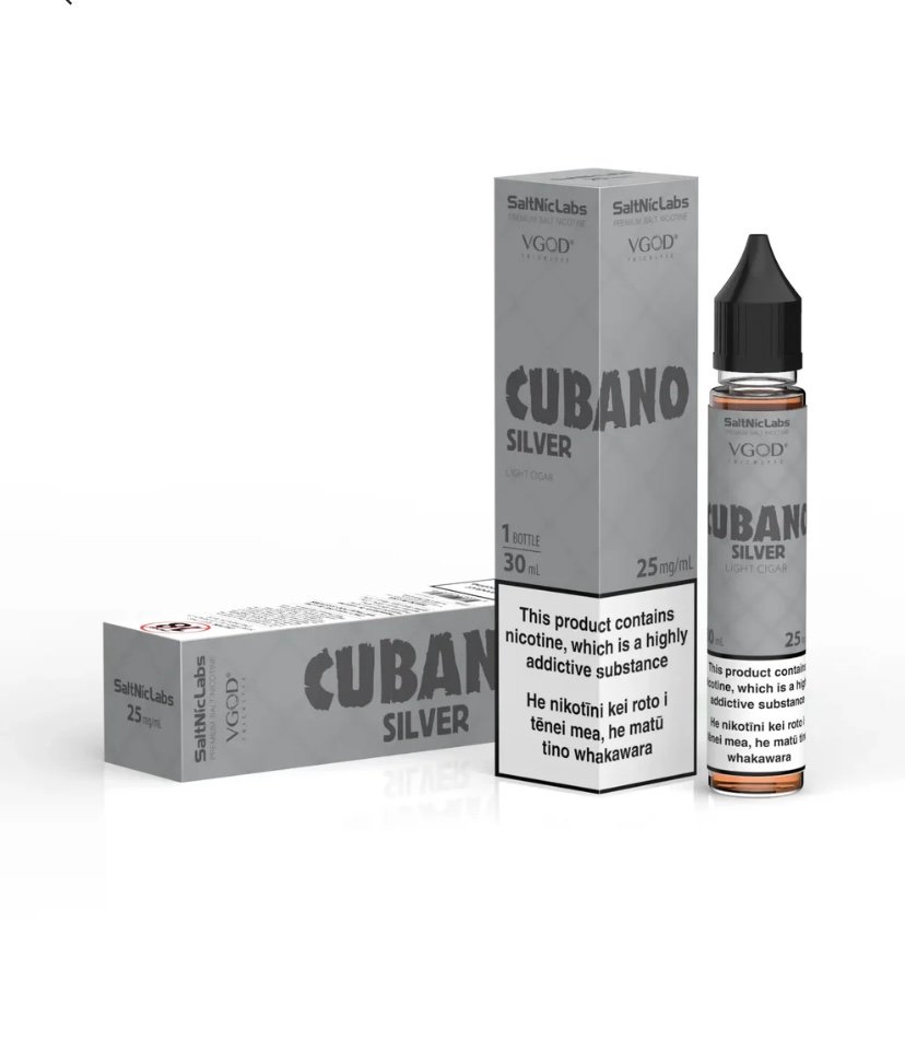 Cubano Cubano Tobacco Silver by VGOD SaltNic