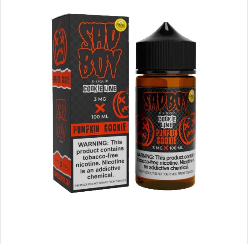 Pumpkin Pumpkin Cookie by Sadboy 100ml(PUMKIN PIE CINNAMON COOKIE)