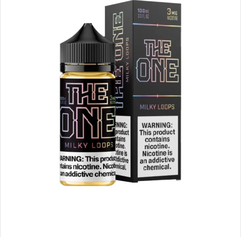 Milky Milky Loops by The One 100ml(FRUIT CEREAL MILK)