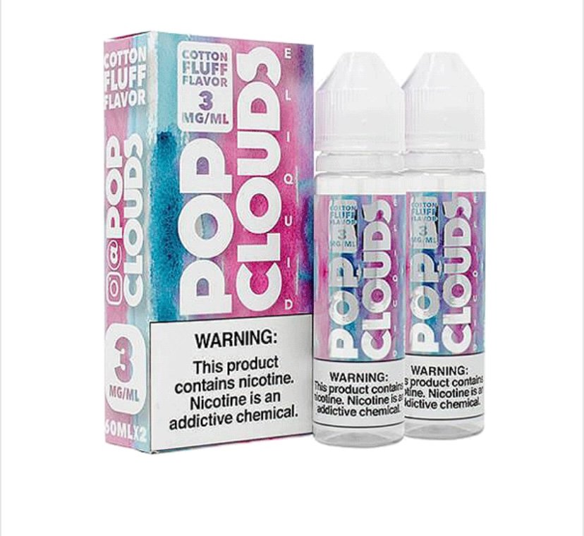 Cotton Cotton Fluff by Pop Clouds 120ml (2x60ml)