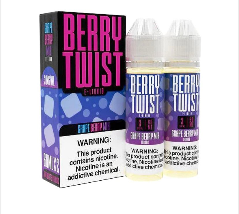 Purple Purple Grape (Grape Berry Mix) by Lemon Twist 120ml (2x60ml