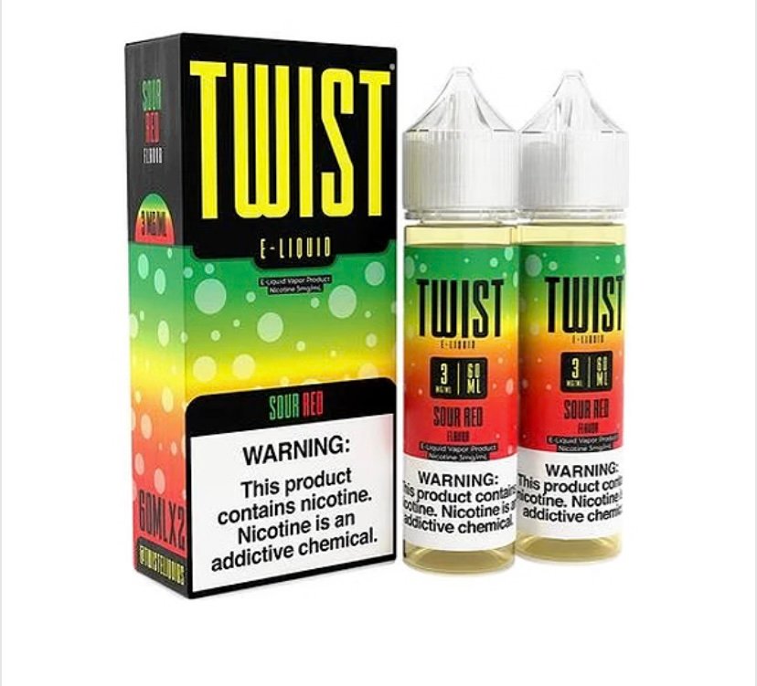 Sour Sour Red (Sweet & Sour) by Lemon Twist 120ml (2x60ml)