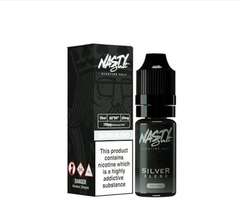 Nasty Nasty Juice Nic Salt 10ml - Silver Blend