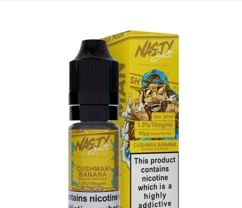 Nasty Nasty Juice Nic Salt 10ml - Cushman Banana