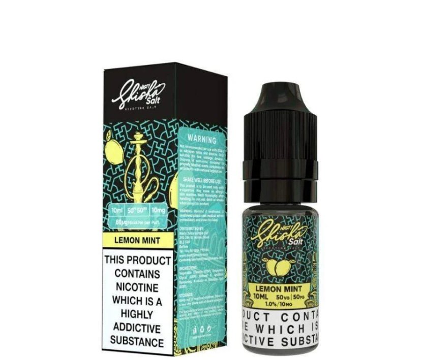 Nasty Nasty Juice Shisha Nic Salts 10ml - Lemon Mint