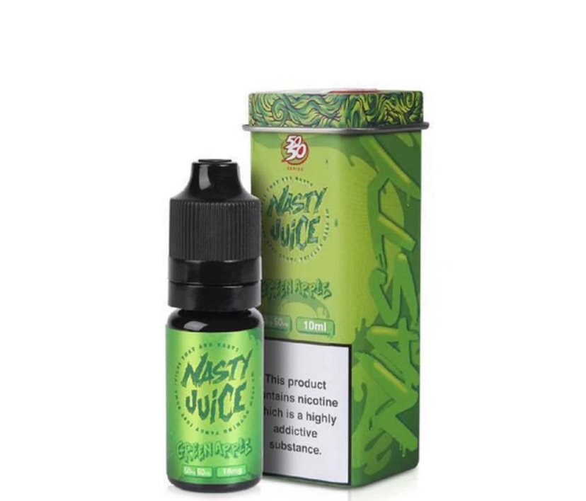 Nasty Nasty Juice 10ml E-Liquid - Green Ape - Green Apple 50/50