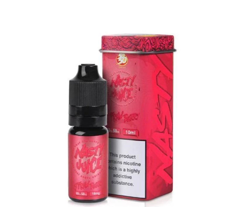 Nasty Nasty Juice 10ml E-Liquid - Trap Queen - Strawberry 50/50