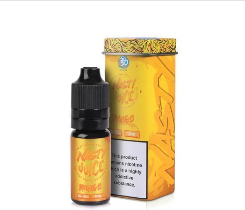 Nasty Nasty Juice 10ml E-Liquid - Cush Man - Mango 50/50