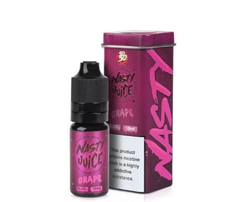 NASTY NASTY JUICE 10ml E-Liquid - ASAP Grape 50/50