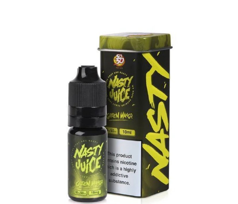 NASTY NASTY JUICE 10ml E-Liquid - Fat Boy - Green Mango 50/50