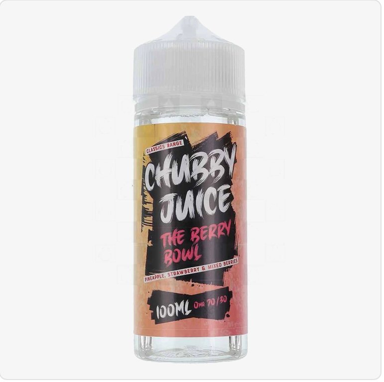 The The Berry Bowl by Chubby Juice E -Liquid | 100ml Short Fill