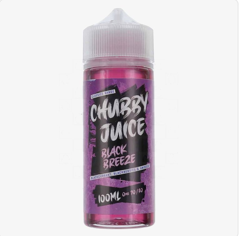 Black Black Breeze by Chubby Juice E-Liquid | 100ml Short Fill