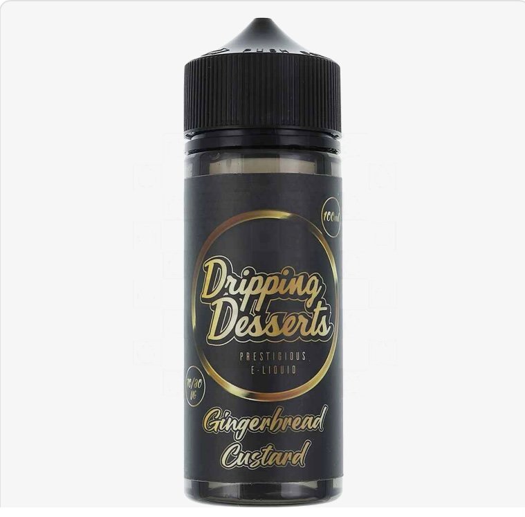 Gingerbread Gingerbread Custard by Dripping Desserts E Liquid | 100ml Short Fill