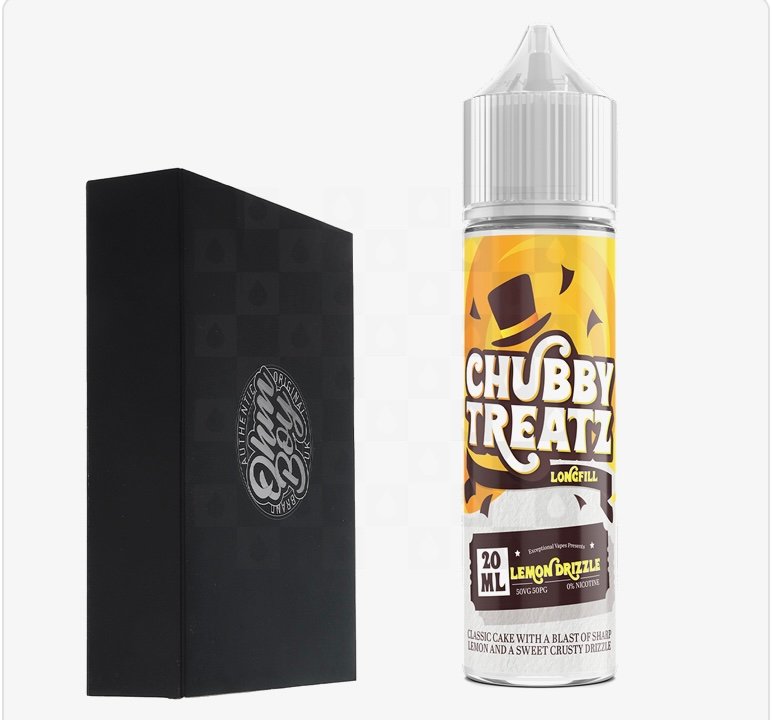 Lemon Lemon Drizzle by Chubby Treatz | 60ml Longfill