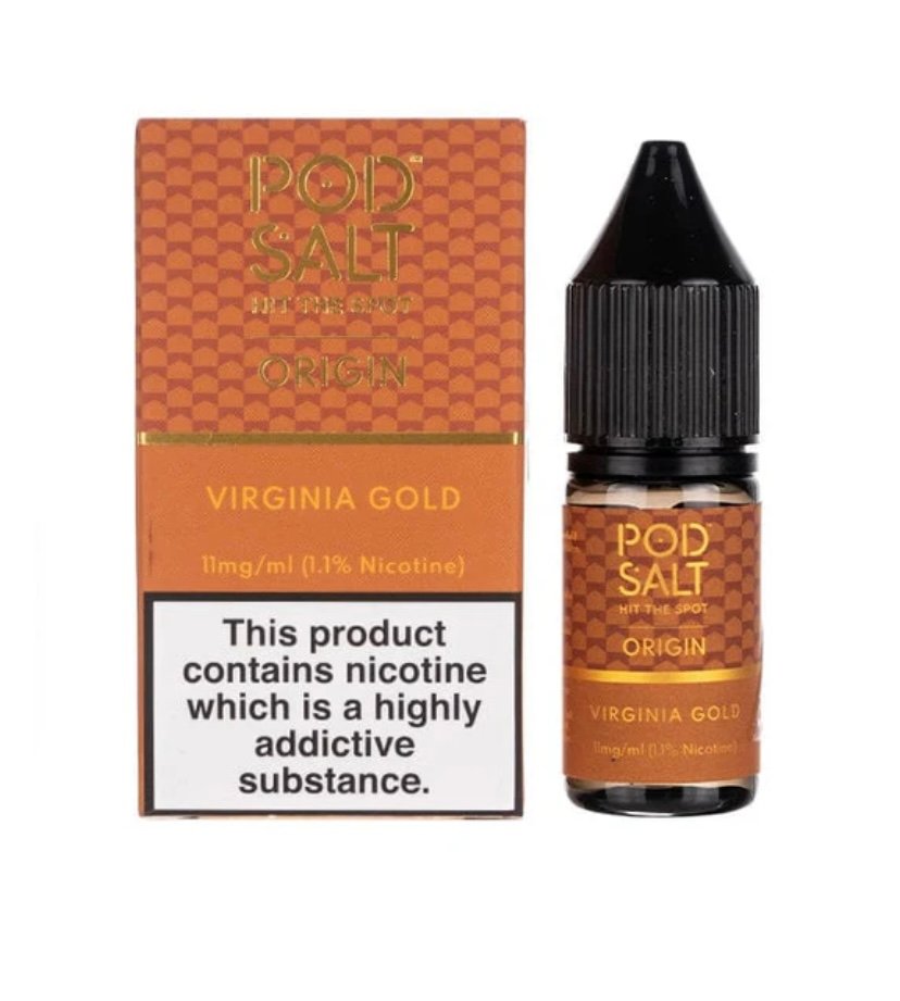 Virginia Virginia Gold Nic Salt by Pod Salt Origin