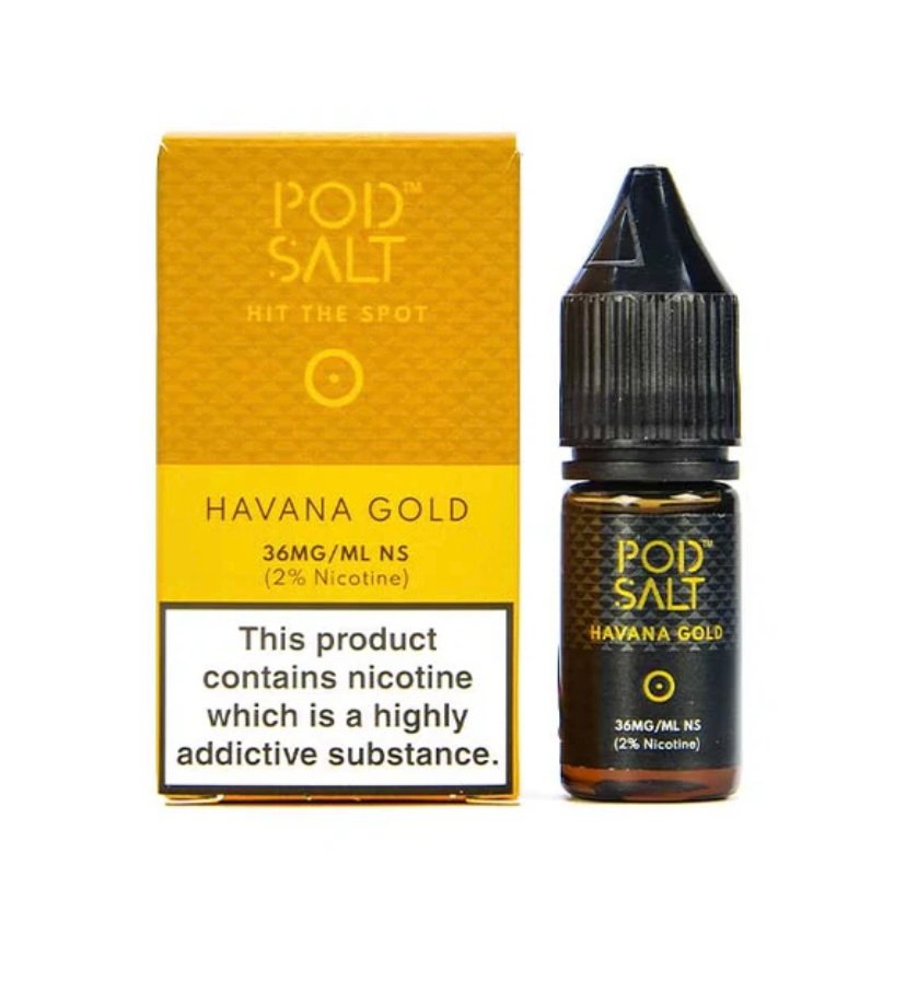 Havana Havana Gold Nic Salt by Pod Salt