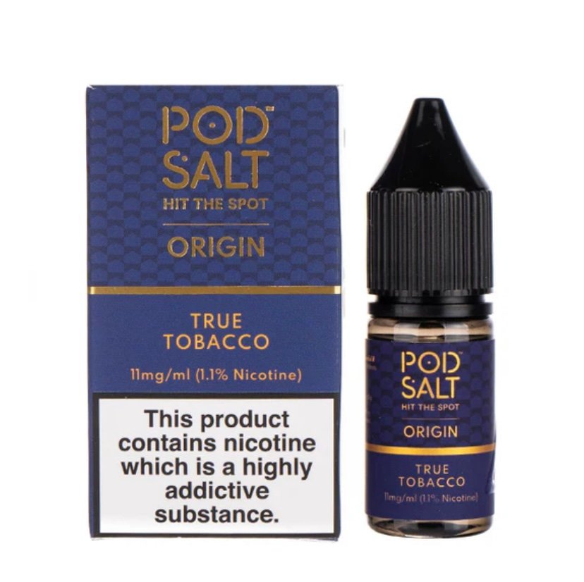 True True Tobacco Nic Salt by Pod Salt Origin