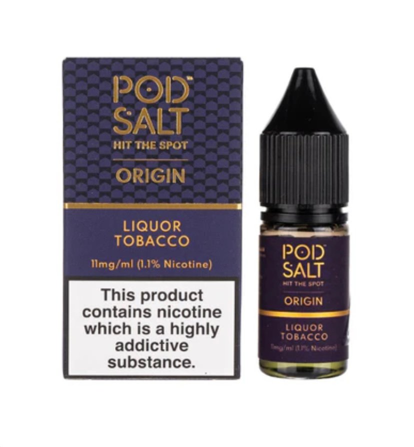Liquor Liquor Tobacco Nic Salt by Pod Salt Origin
