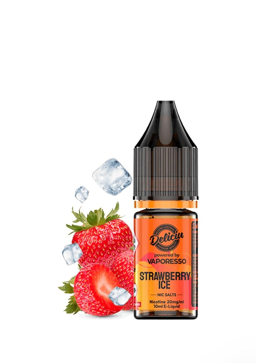Strawberry Strawberry Ice Deliciu E-Liquid by Vaporesso