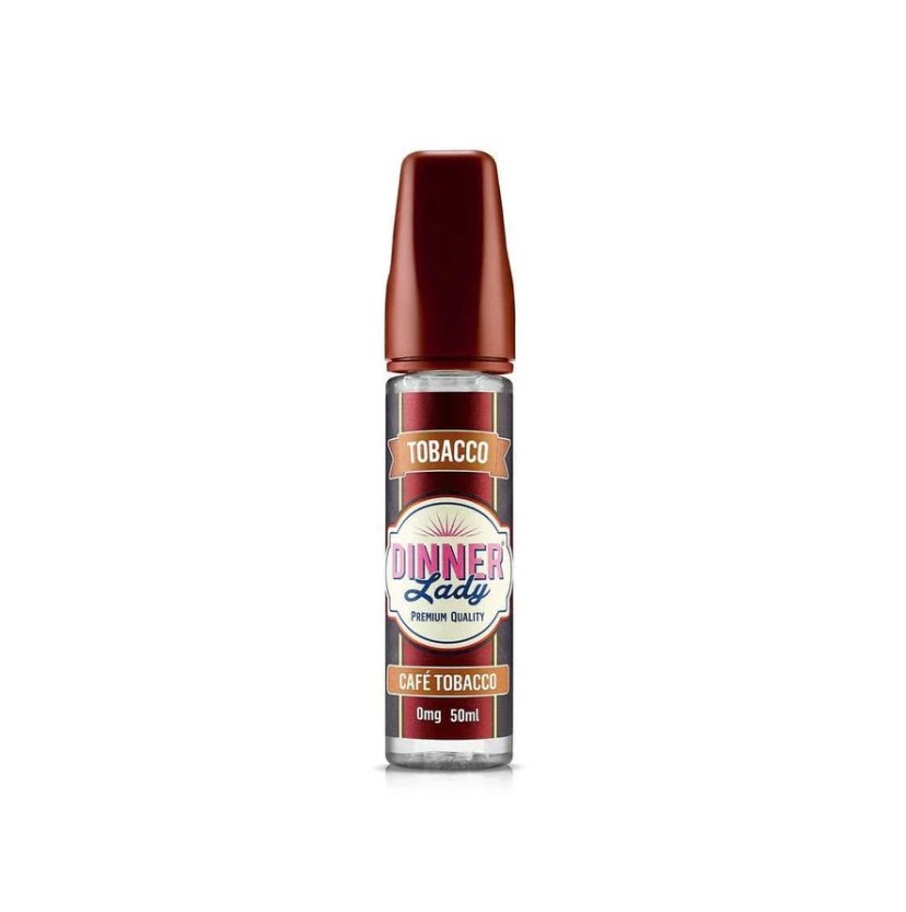 Dinner Dinner Lady 50ml Shortfill - Tobacco Range - Cafe Tobacco