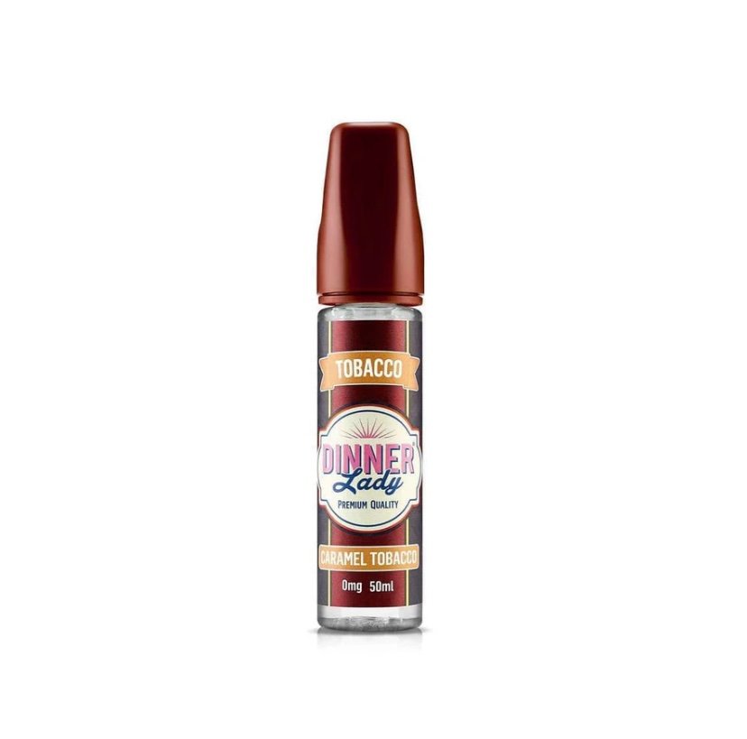 Dinner Dinner Lady 50ml Shortfill - Tobacco Range - Caramel Tobacco